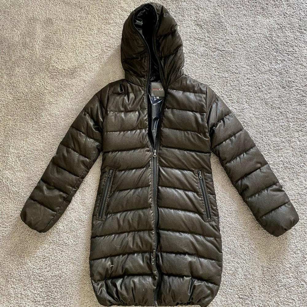NWOT Duvetica mid-length down jacket